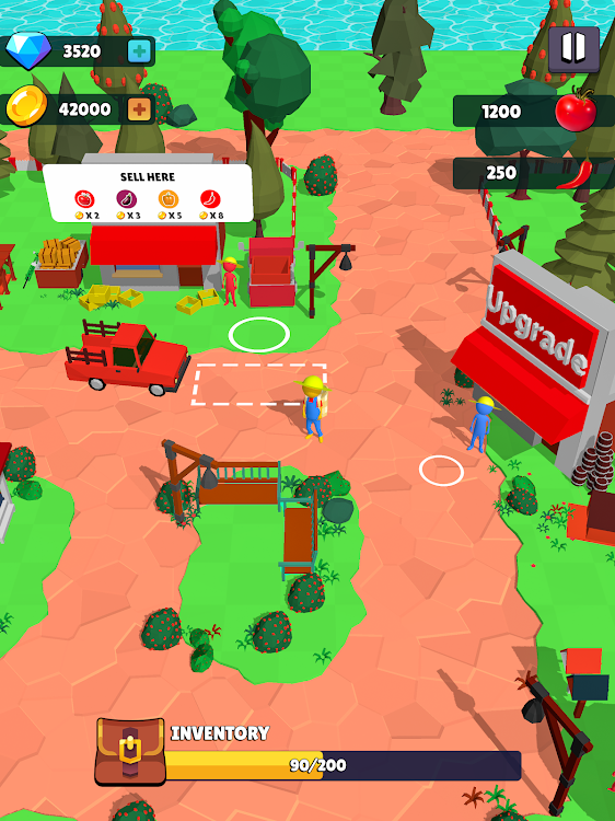 #8. Farming Land - Farm Simulator (Android) By: Supercode Games