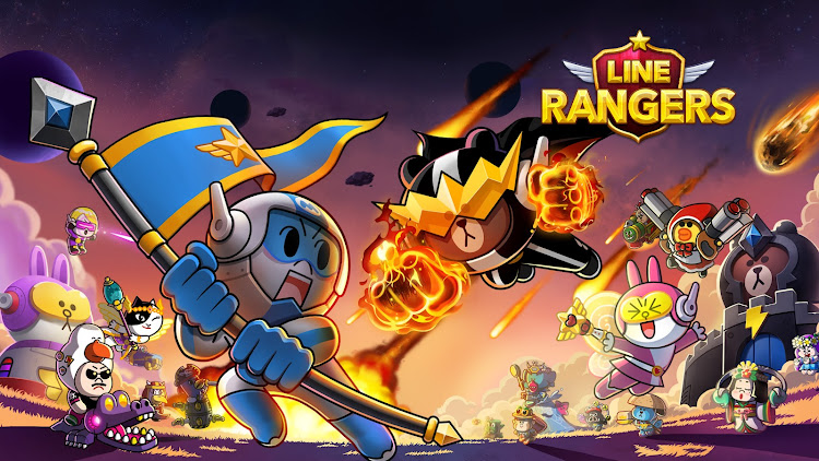 #5. LINE Rangers: Brown-Cony Wars! (Android) By: LINE (LY Corporation)