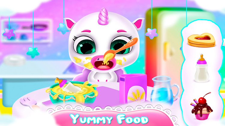 #4. Unicorn newborn babysitter (Android) By: GameiAvo