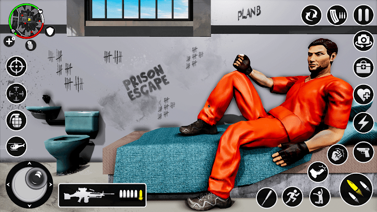 #3. Human Jail Break Prison Escape (Android) By: Game Kraft Studios