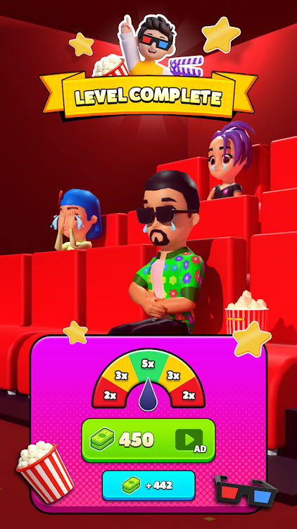 #6. My Dream Cinema: Idle Game (Android) By: Falcon Gamerz