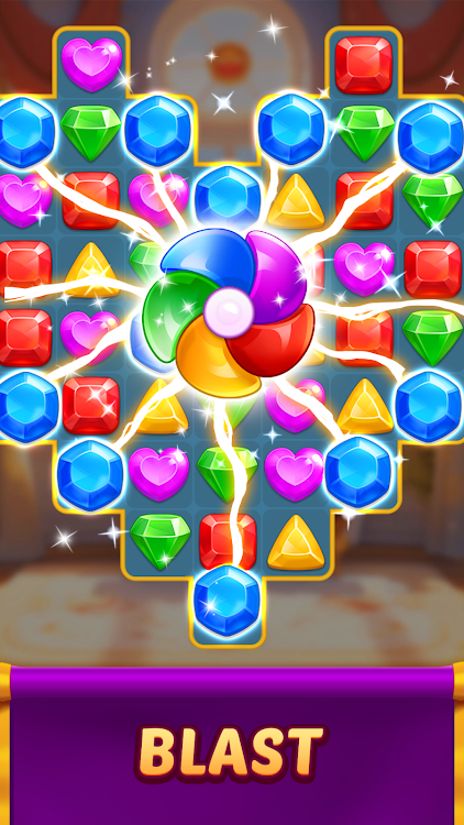 #3. Jewel Match Dragon - No Wifi (Android) By: BuildFun - Jewel Games Star