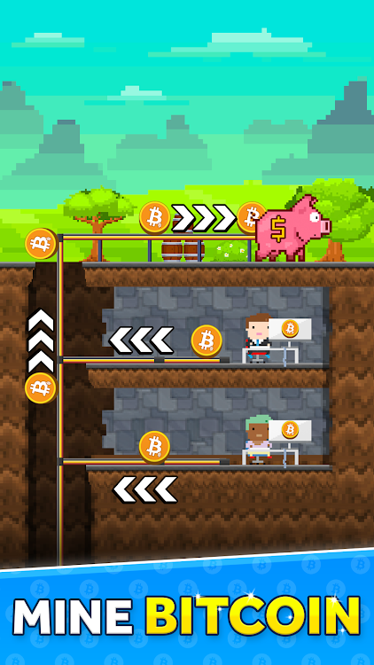 #2. Bitcoin Miner Earn Real Crypto (Android) By: Fumb Games