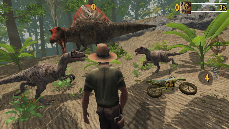 #3. Dinosaur Safari: Evolution-U (Android) By: JurassicApps