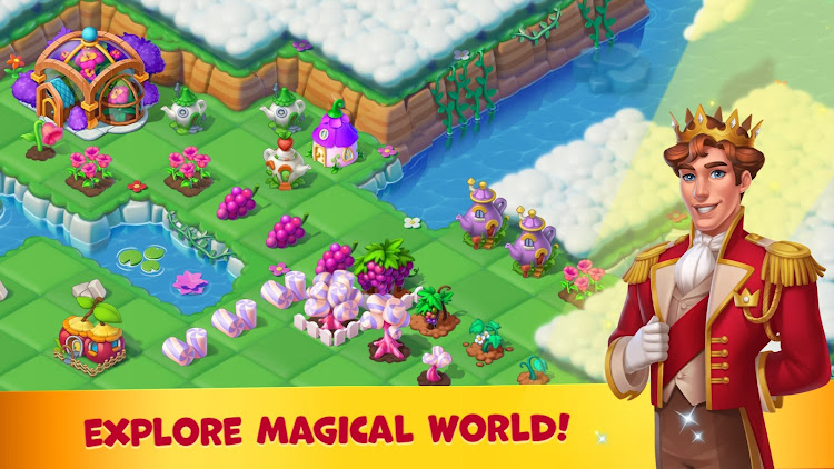 #2. Fairyland: Merge & Magic (Android) By: Slimmerbits LLC