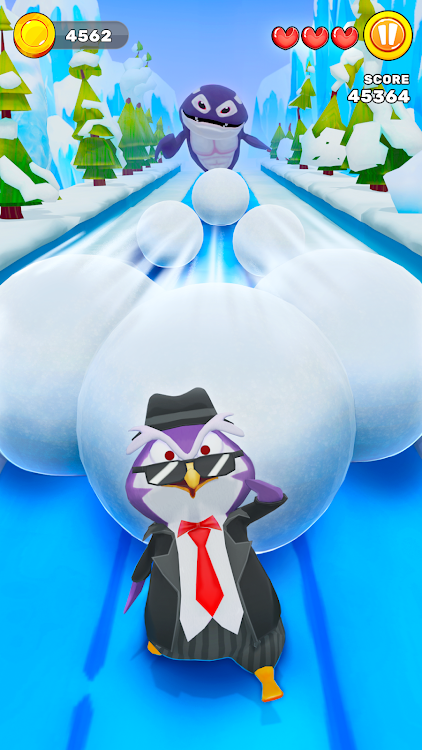 #9. Penguin Dash: Run Race 3D (Android) By: Indiez Global Pte. Ltd.