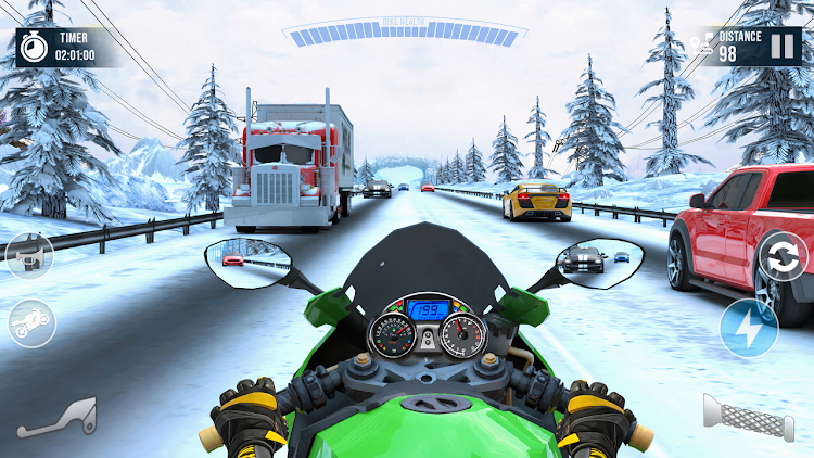 #9. Bike Racing 3D: Moto Bike Game (Android) By: Game Burg