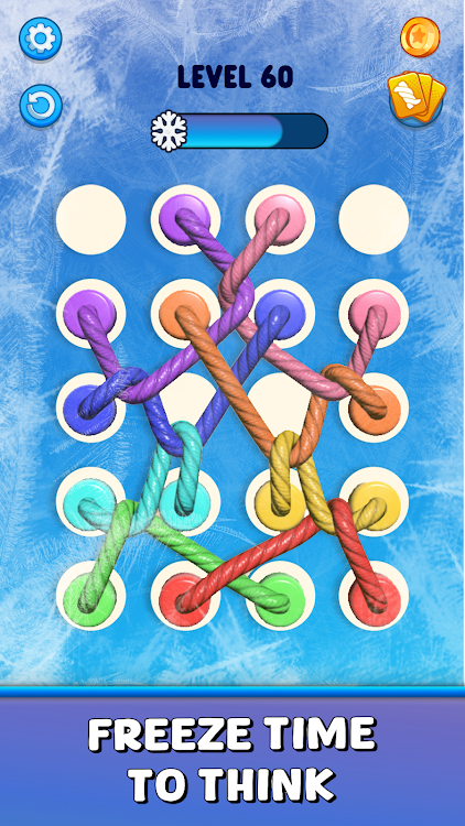 #7. Tangle Master 3D: Untie Rope (Android) By: Think Different FC.