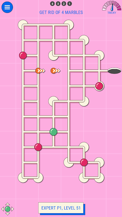 #4. Marbles Ricochet (Android) By: Jake Solutions