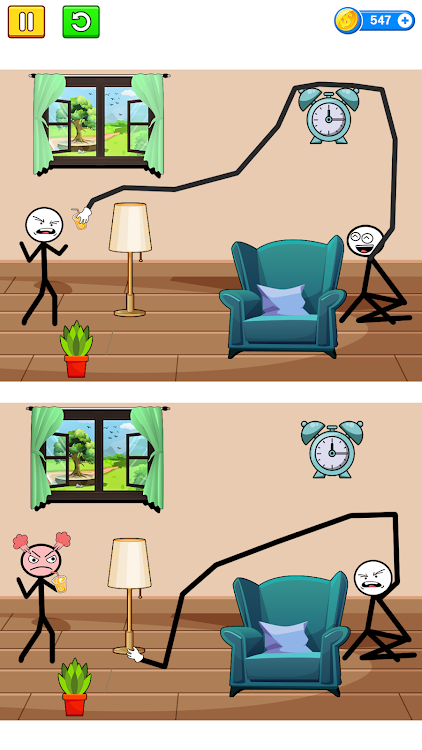 #4. Stickman Thief Puzzle Game 3D (Android) By: Fun Hyper Casual Games