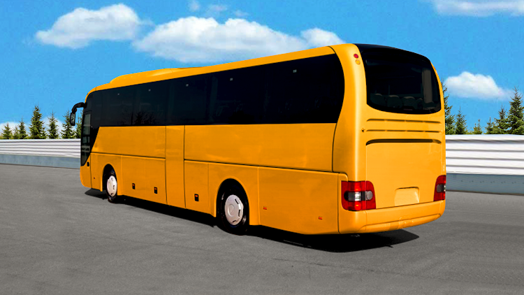 #3. City coach Bus Driving game (Android) By: Techio Hive