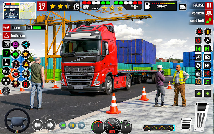 #7. City Cargo Truck Game 3D (Android) By: Games Garage