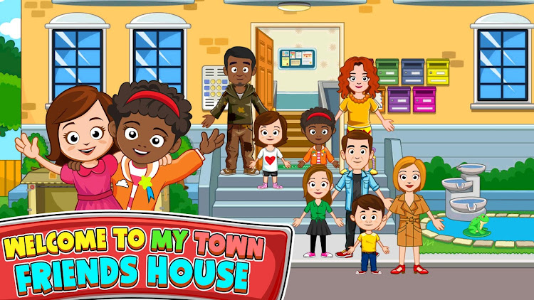 #6. My Town: Friends House Party (Android) By: My Town Games Ltd