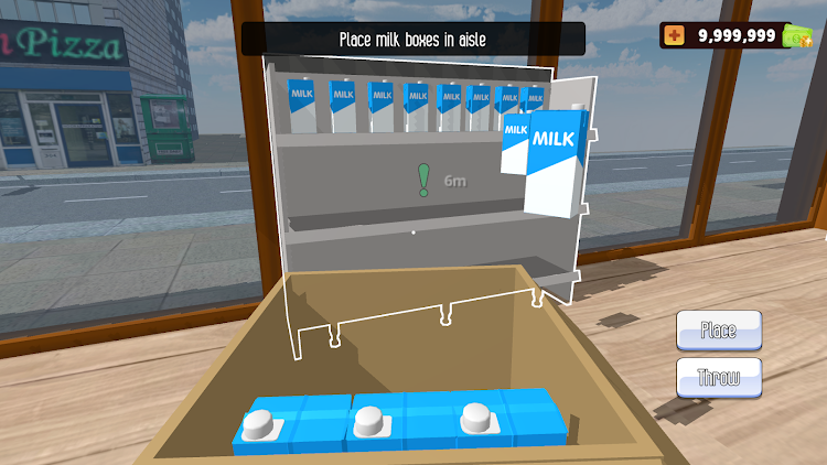 #4. Supermarket business simulator (Android) By: Foram Studios