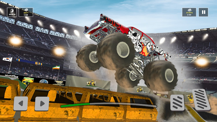 #3. Monster Truck Games - MTD (Android) By: Connect Game Studios - Car Racing Games