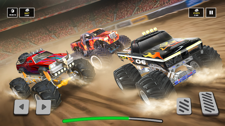 #8. Monster Truck Games - MTD (Android) By: Connect Game Studios - Car Racing Games