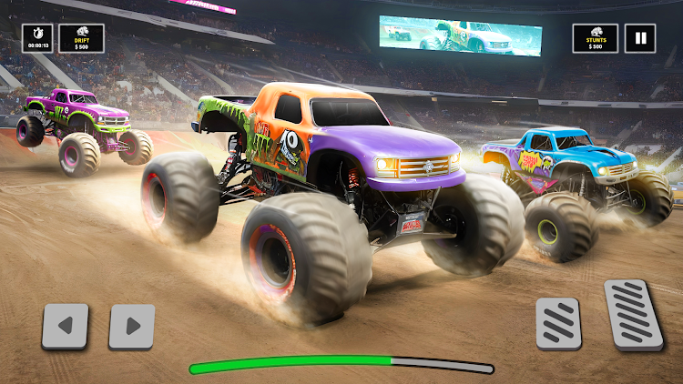 #9. Monster Truck Games - MTD (Android) By: Connect Game Studios - Car Racing Games