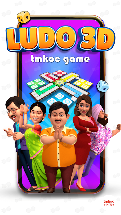 #9. LUDO 3D | TMKOC Game (Android) By: TMKOCPlay (Neela Mediatech Pvt Ltd)