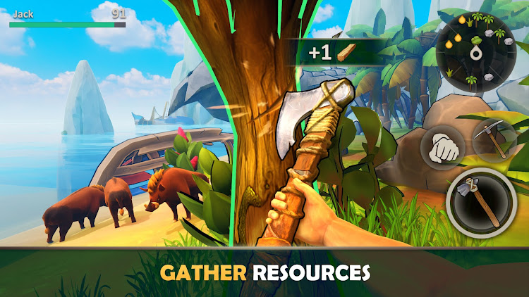 #4. Survival Island: EVO 2 PRO (Android) By: Not Found Games