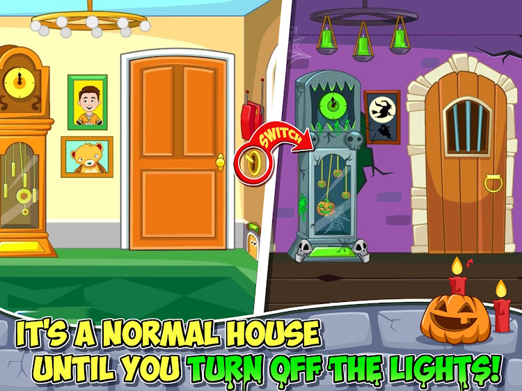 #2. My Town : Haunted House (Android) By: My Town Games Ltd