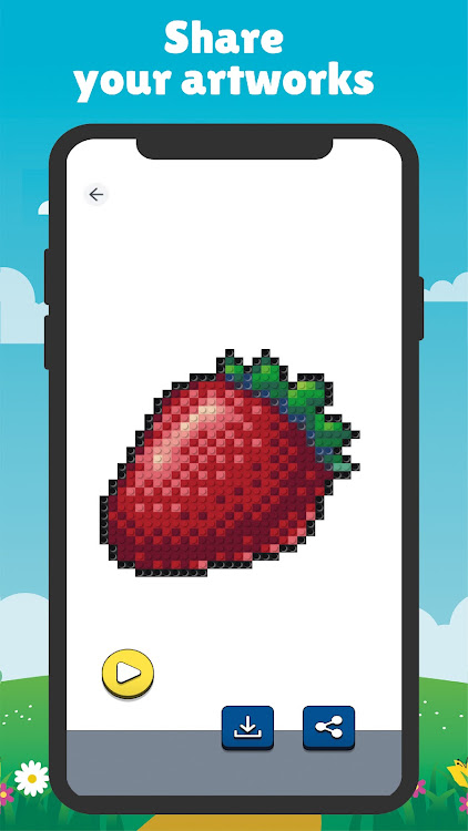 #6. So Pixel Art : Color By Number (Android) By: SFConsulting