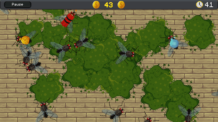 #6. Flymageddon: Insect Invasion (Android) By: Felis Pixelis