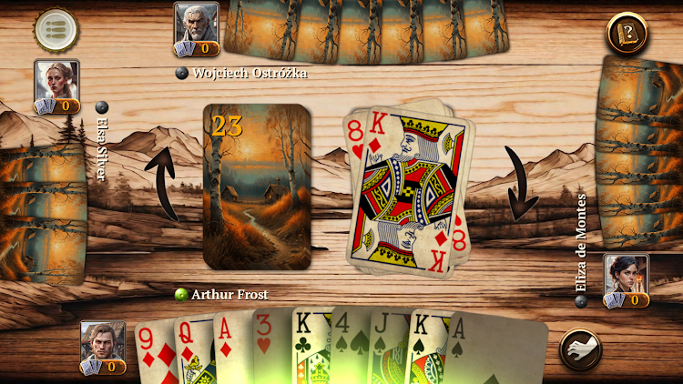 #6. Crazy Eights HD Card Game (Android) By: Elvista Media Solutions