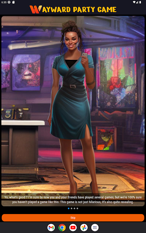 #6. The Wayward Party Game (Android) By: No Wahala Limited