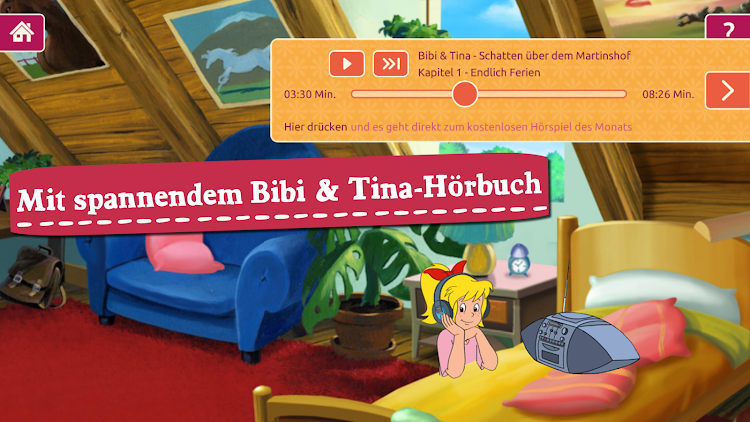 #6. Bibi & Tina: Pferde-Abenteuer (Android) By: Blue Ocean Entertainment AG