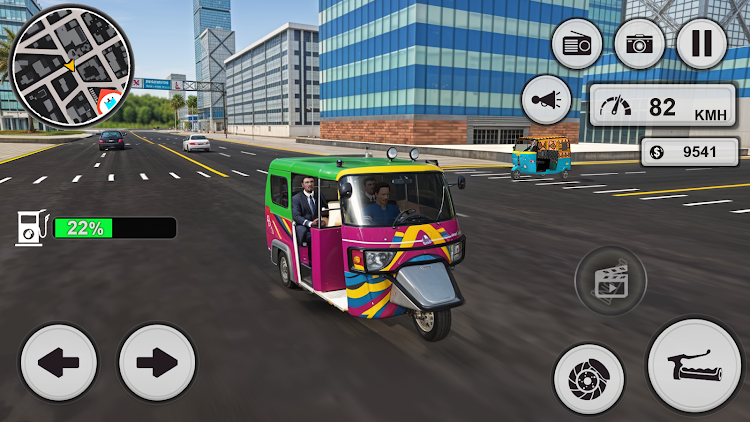 #4. Rickshaw Driver Tuk Tuk Game (Android) By: GameFit