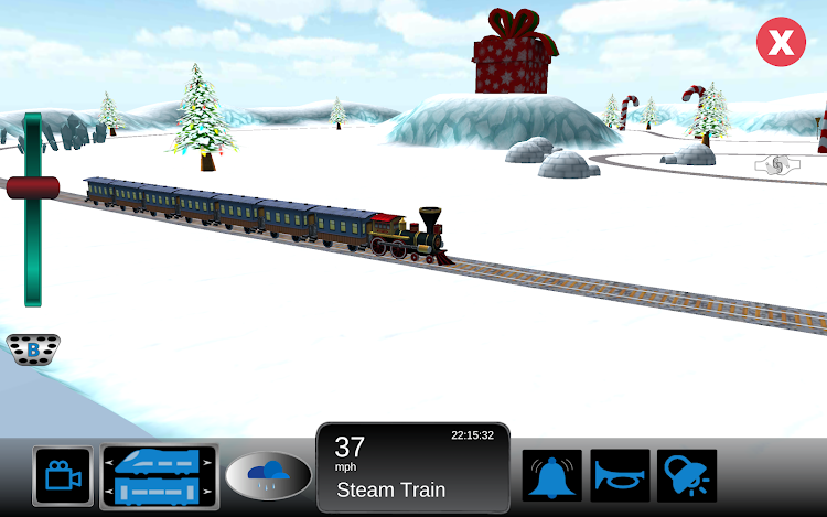 #2. Christmas Trains (Android) By: 3583 Bytes