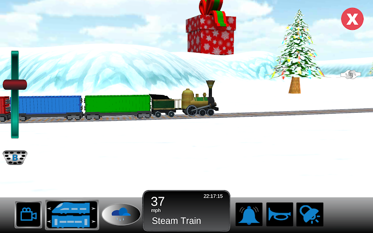 #5. Christmas Trains (Android) By: 3583 Bytes