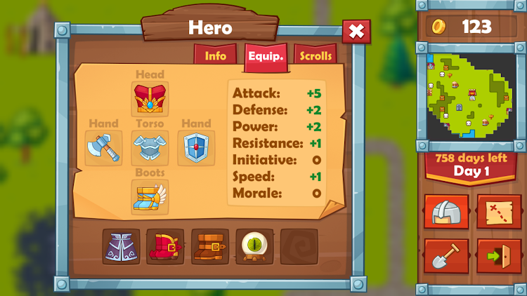 #3. Heroes 2 : The Undead King (Android) By: Game Dev Team