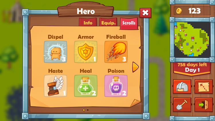 #9. Heroes 2 : The Undead King (Android) By: Game Dev Team