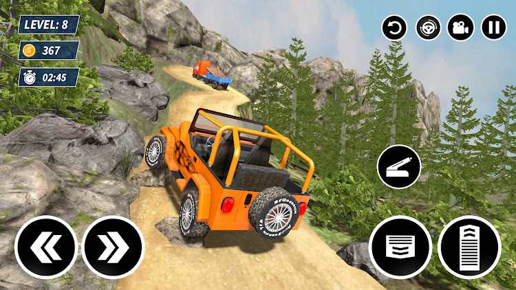 #10. Offroad Car Driving Jeep Games (Android) By: Golden Guns Studio