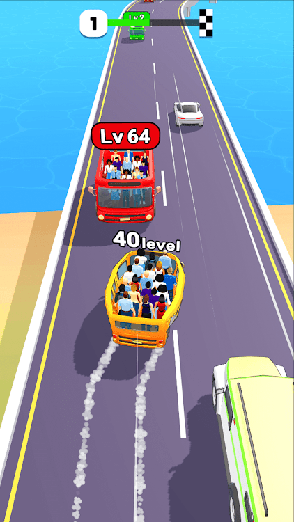 #7. Level Up Bus (Android) By: Sixcube