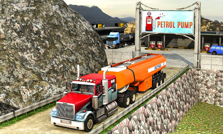 #3. Euro Cargo Transporter Truck (Android) By: Extreme Games Production