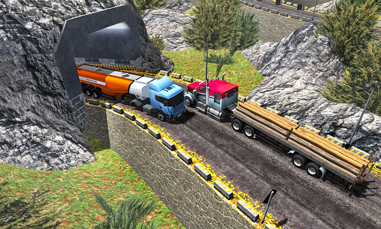 #4. Euro Cargo Transporter Truck (Android) By: Extreme Games Production