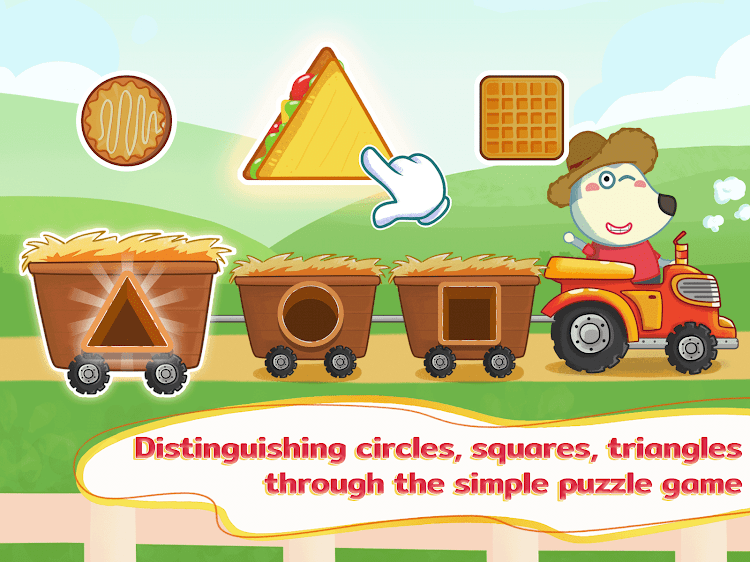 #8. Wolfoo Learns Numbers & Shapes (Android) By: Wolfoo Family