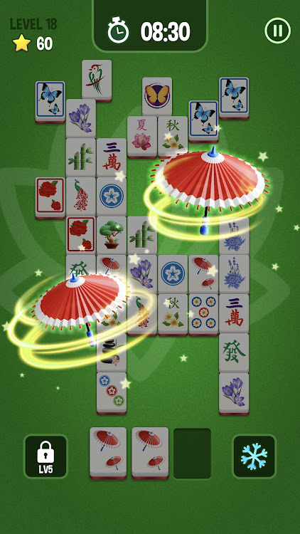 #3. Mahjong 3D Matching Puzzle (Android) By: LIHUHU PTE. LTD.