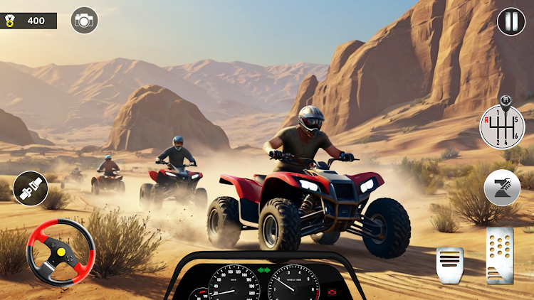 #5. ATV Quad Bike 3d:Offroad Mania (Android) By: Gameboost Studio Inc.