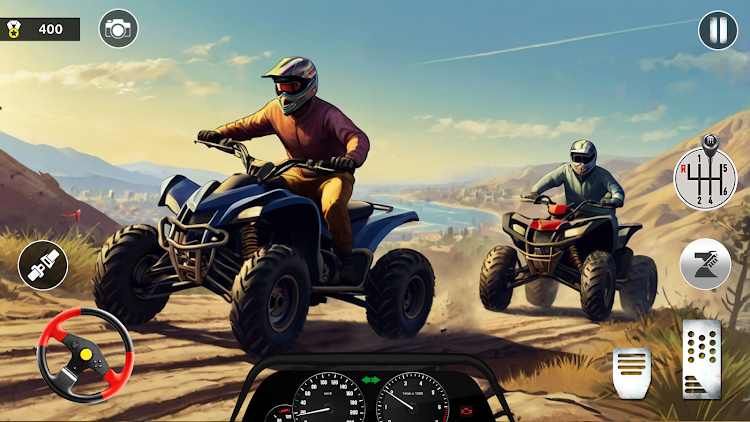 #7. ATV Quad Bike 3d:Offroad Mania (Android) By: Gameboost Studio Inc.