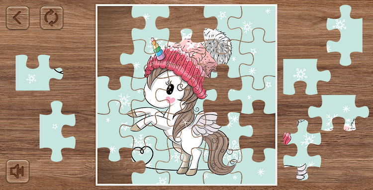 #4. Christmas puzzles (Android) By: Girls Photo Editor