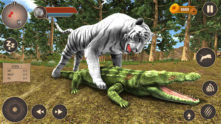 #4. Lion Games & Animal Hunting 3D (Android) By: Darwin Games