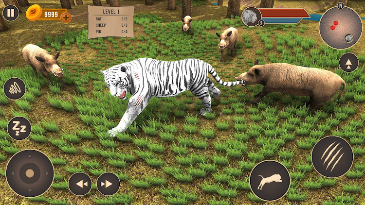 #8. Lion Games & Animal Hunting 3D (Android) By: Darwin Games