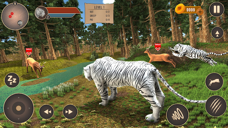 #9. Lion Games & Animal Hunting 3D (Android) By: Darwin Games