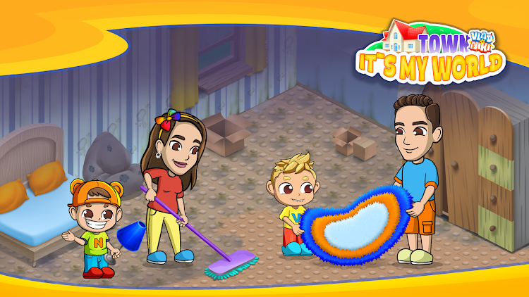 #5. Vlad&Niki Town. It's my World (Android) By: Hippo Kids Games