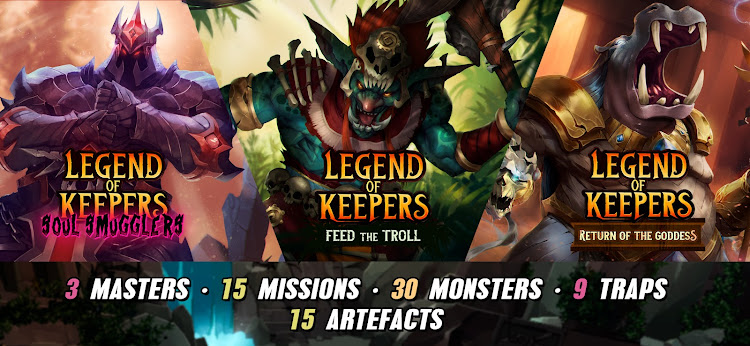 #9. Legend of Keepers (Android) By: Playdigious