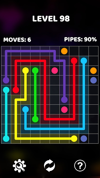 #7. Connect the Dots : Puzzle Game (Android) By: Rock Hill Games