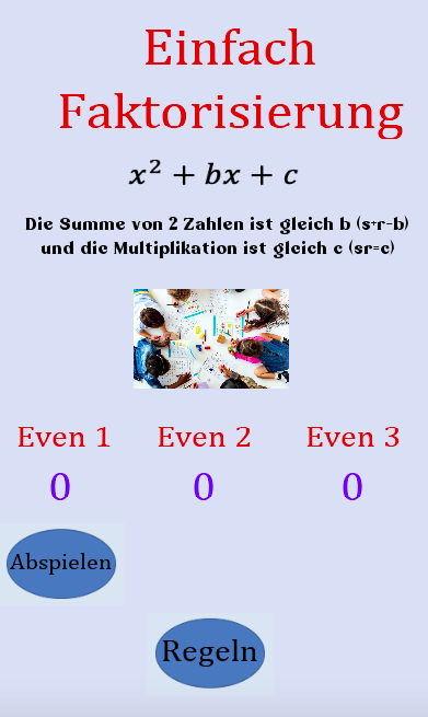#2. Einfaches Faktorisierungsspiel (Android) By: Abraham Gutierrez Flores